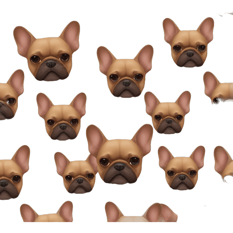 red french bulldog emoji