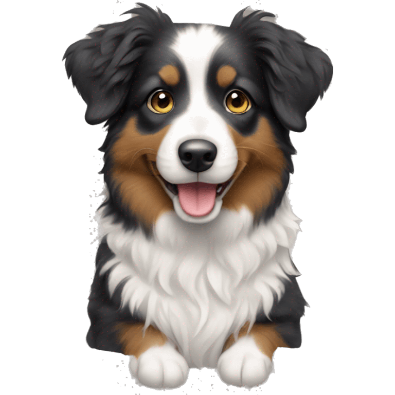 mini aussie doodle  emoji