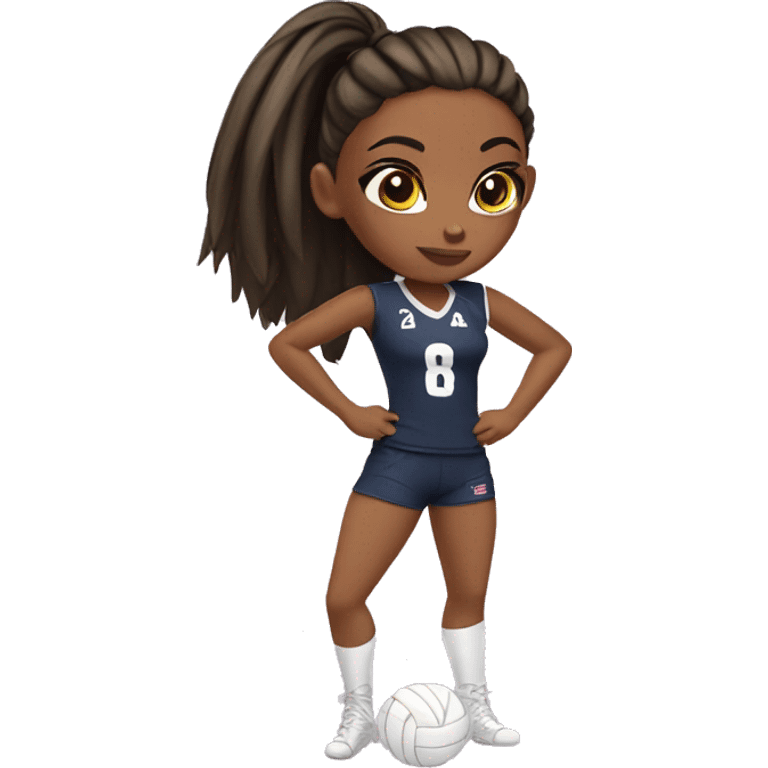 Volleyball bratz emoji