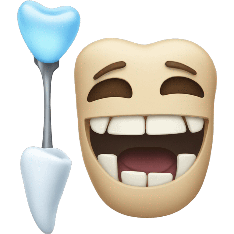 You just got your wisdom teeth out  emoji