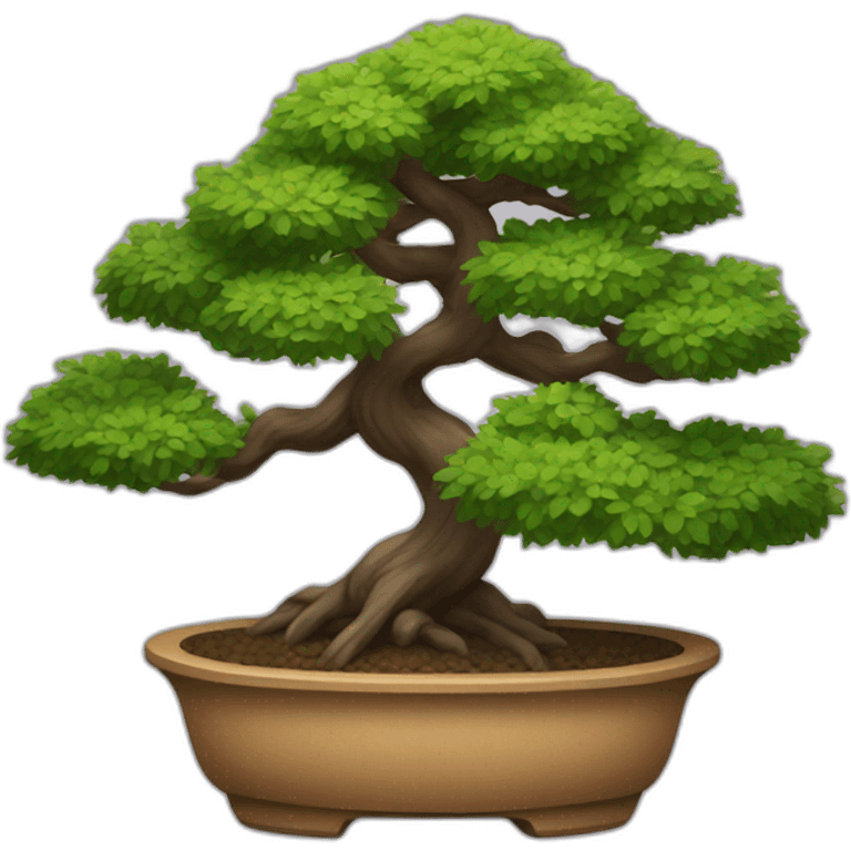 Bonsai tree emoji