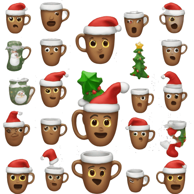 Christmas mug emoji