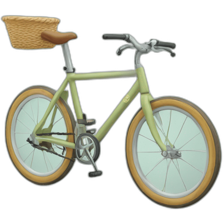 Bicicleta hecha con las letras de luis_nano_ emoji