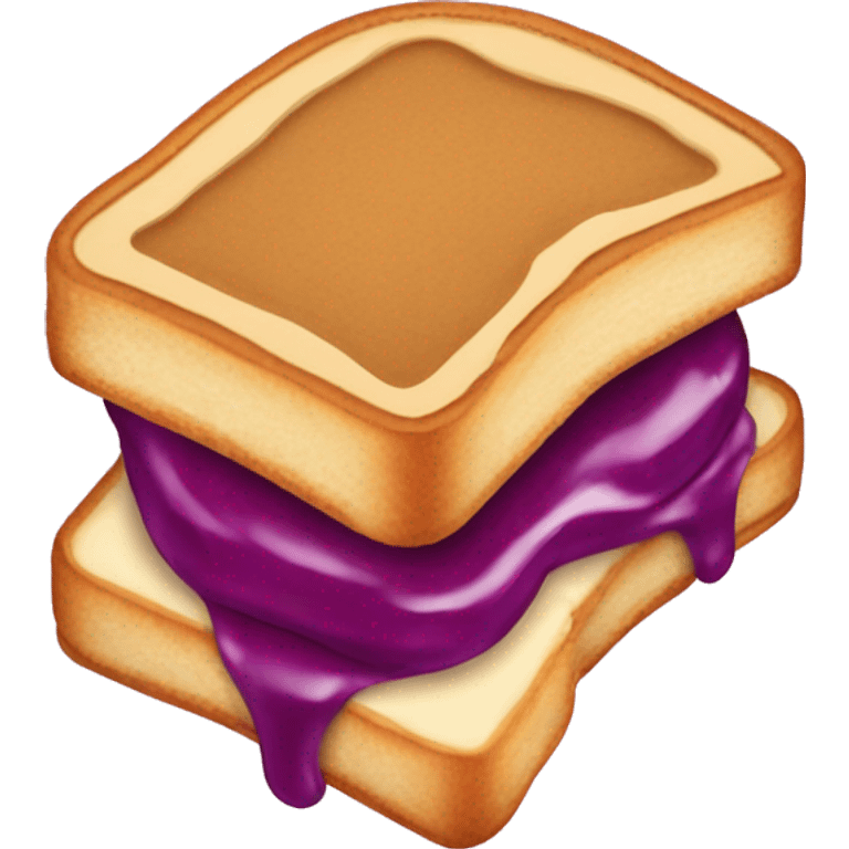 peanut butter and jelly sandwich  emoji