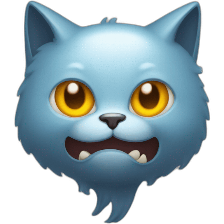 Un chat diable emoji