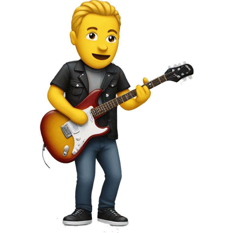 guitarist emoji