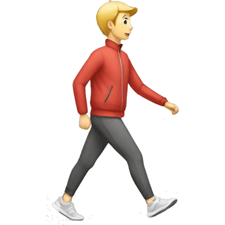 Japanese Walking exercise emoji