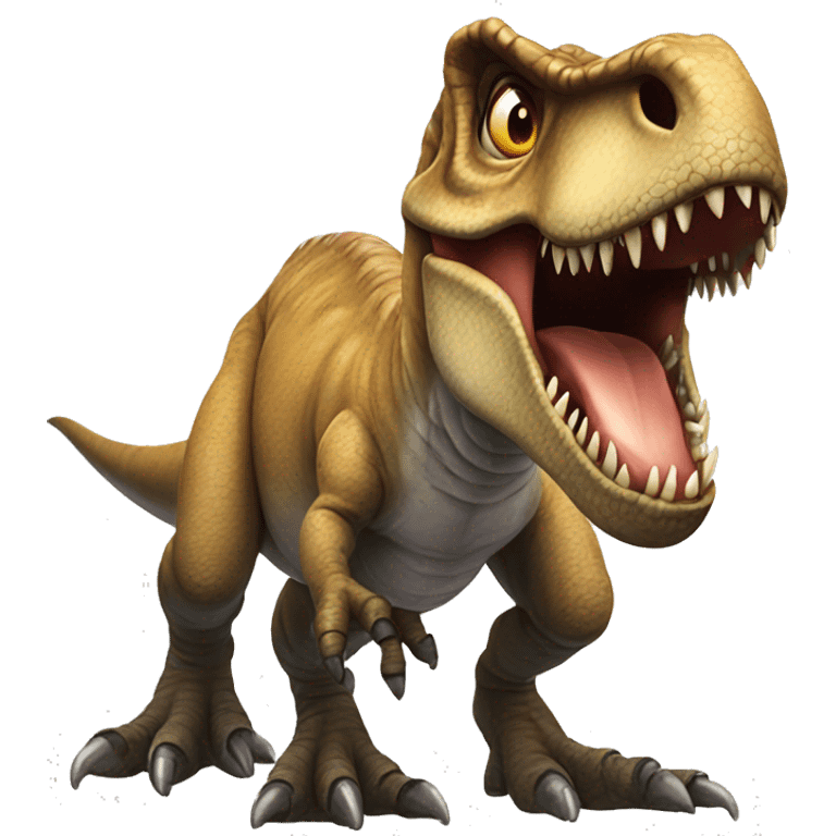 Scary t-rex  emoji