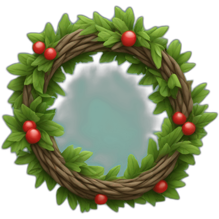 Cable wreath emoji