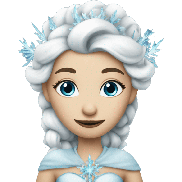 fairy-tale Snow Queen emoji