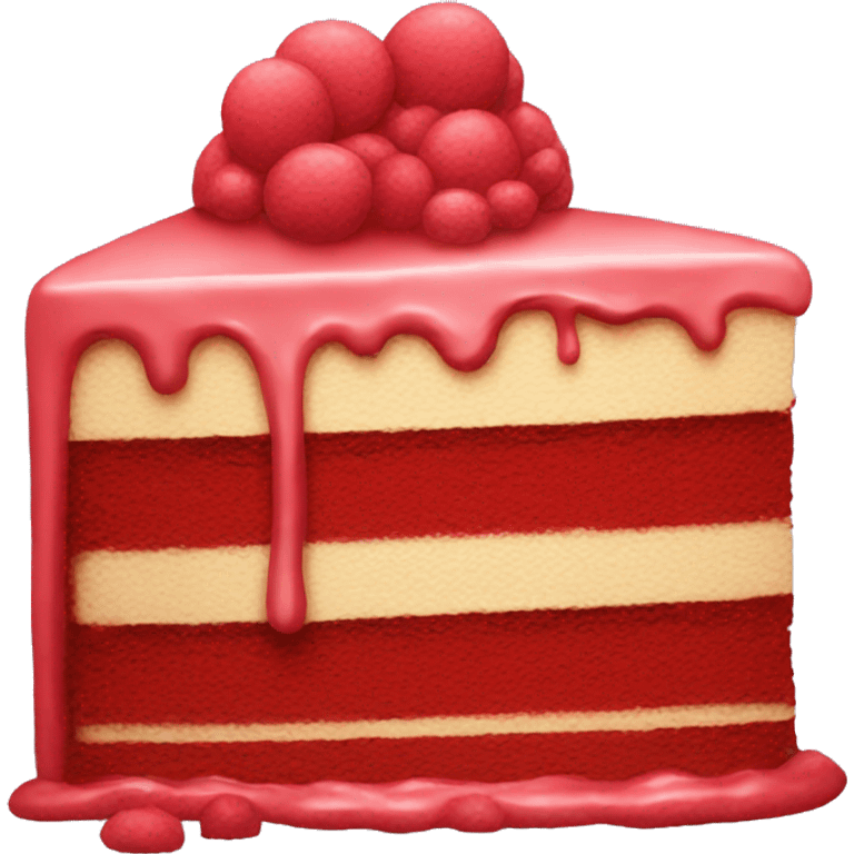 Red Cake emoji