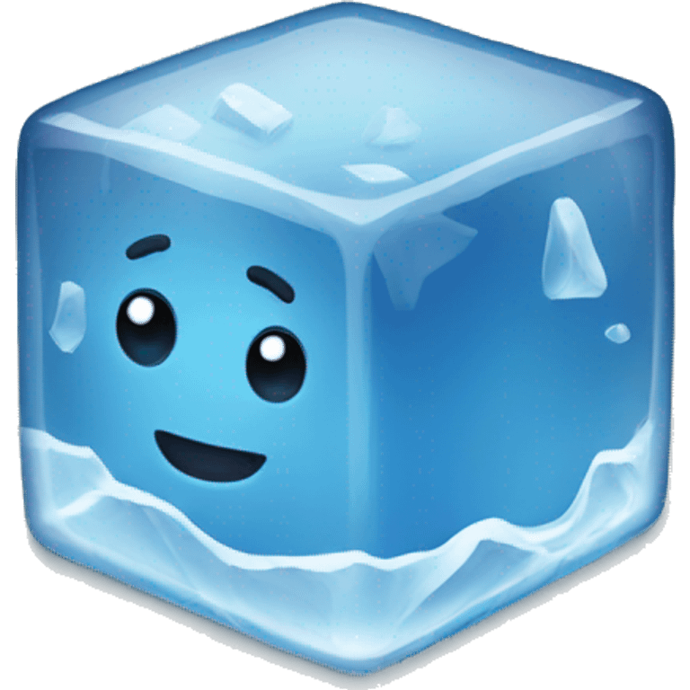 Ice cube  emoji