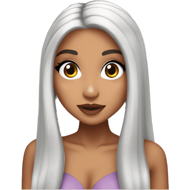 Ariana grande y Una bruja emoji