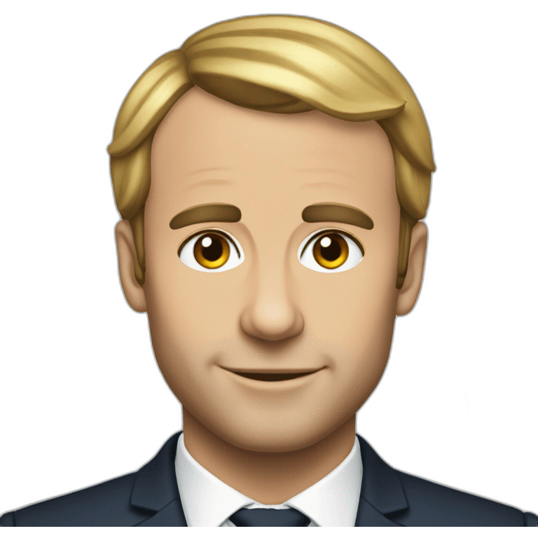 Macron gay emoji