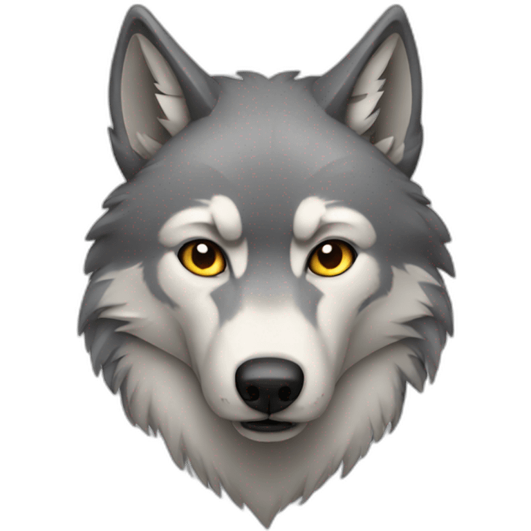 Wolf emoji