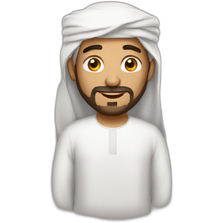 arabic wear man emoji