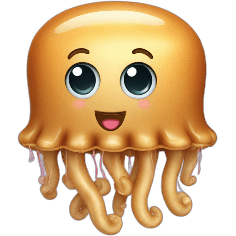 Peanut butter cute jellyfish treasure emoji