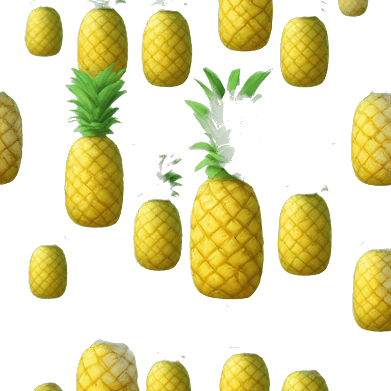 Pineapple drink emoji