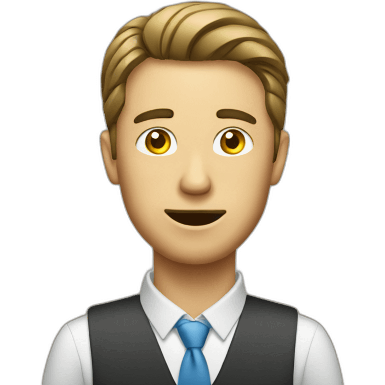 stock market trader emoji