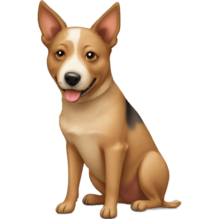 Australian cattle dog tan colour  emoji