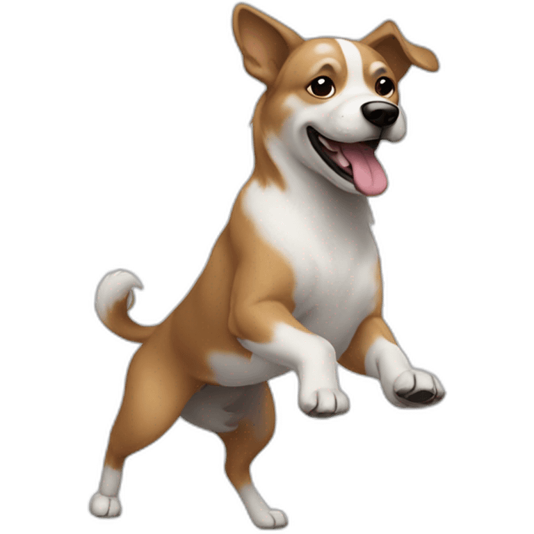 chien qui danse emoji