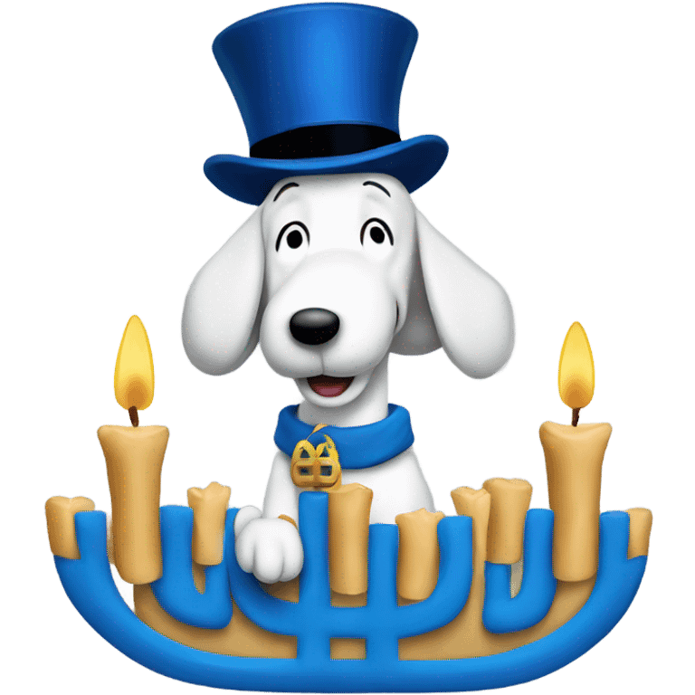 Snoopy Hanukkah  emoji