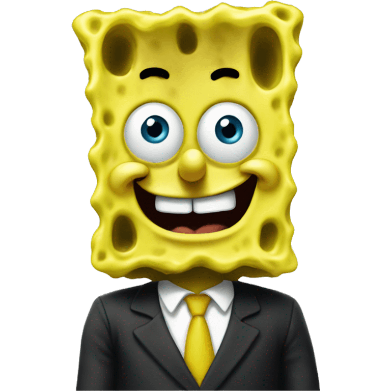 spongebob elevated emoji