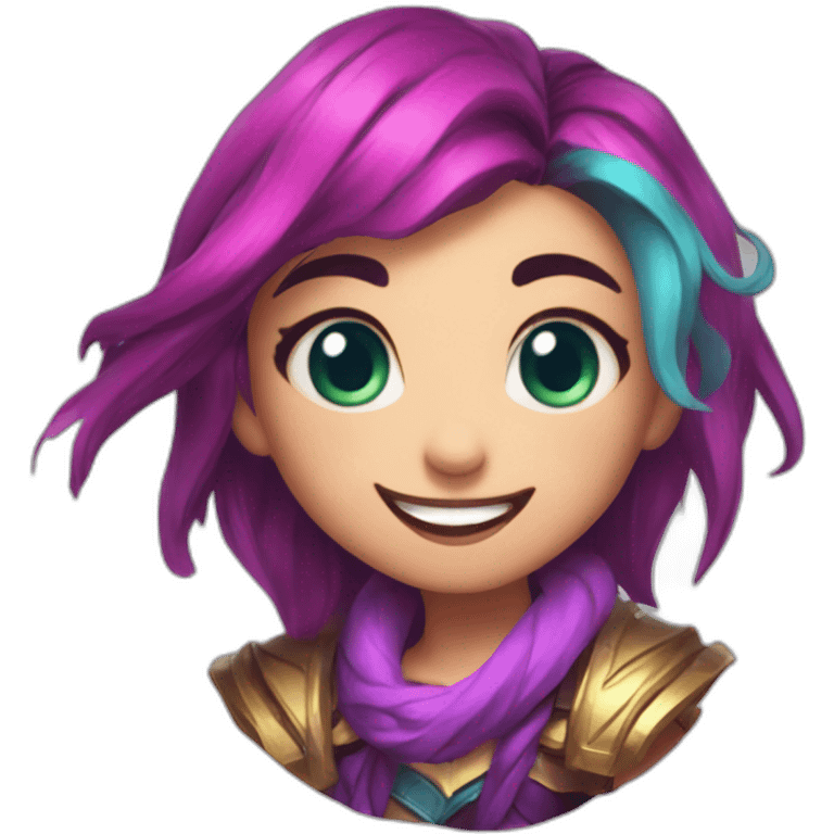 Jinx league of legends emoji