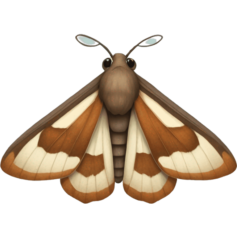 Beautiful moth emoji