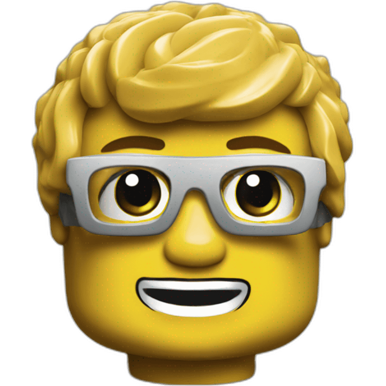 Lego figure emoji