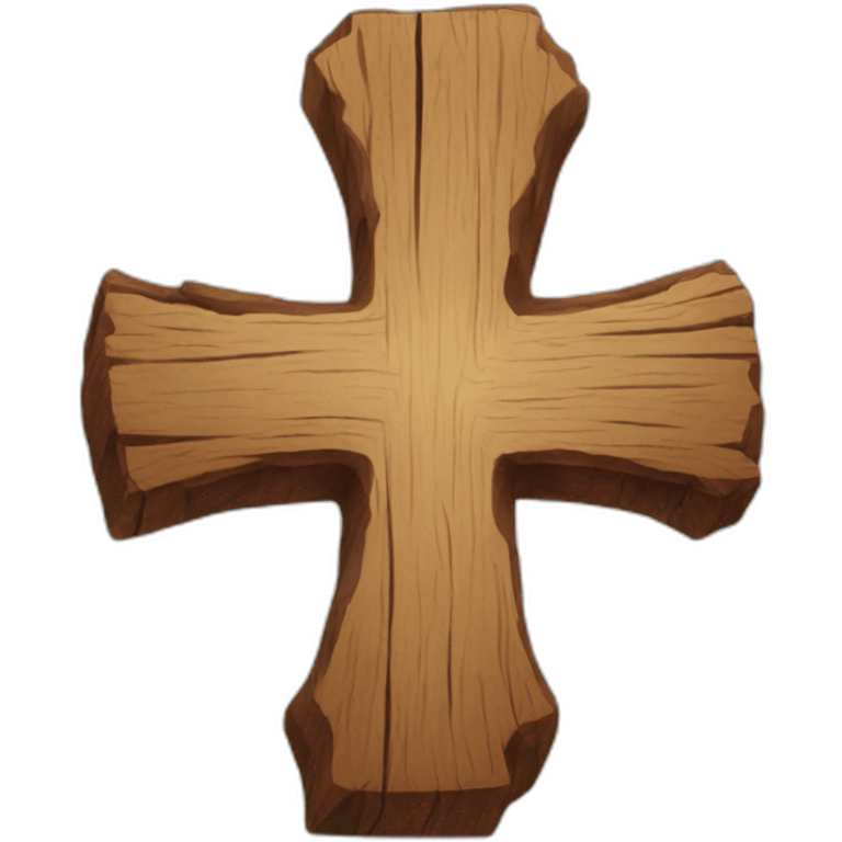 Cross of wood emoji