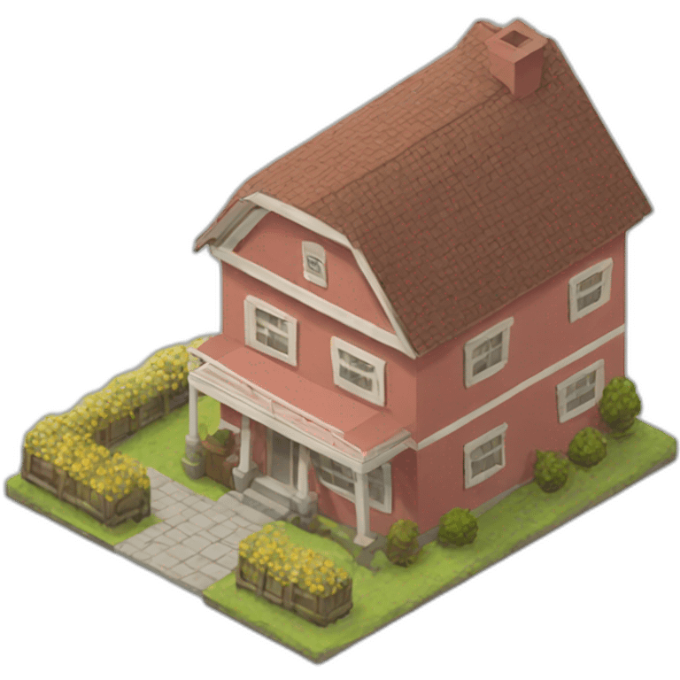 pallet town house emoji