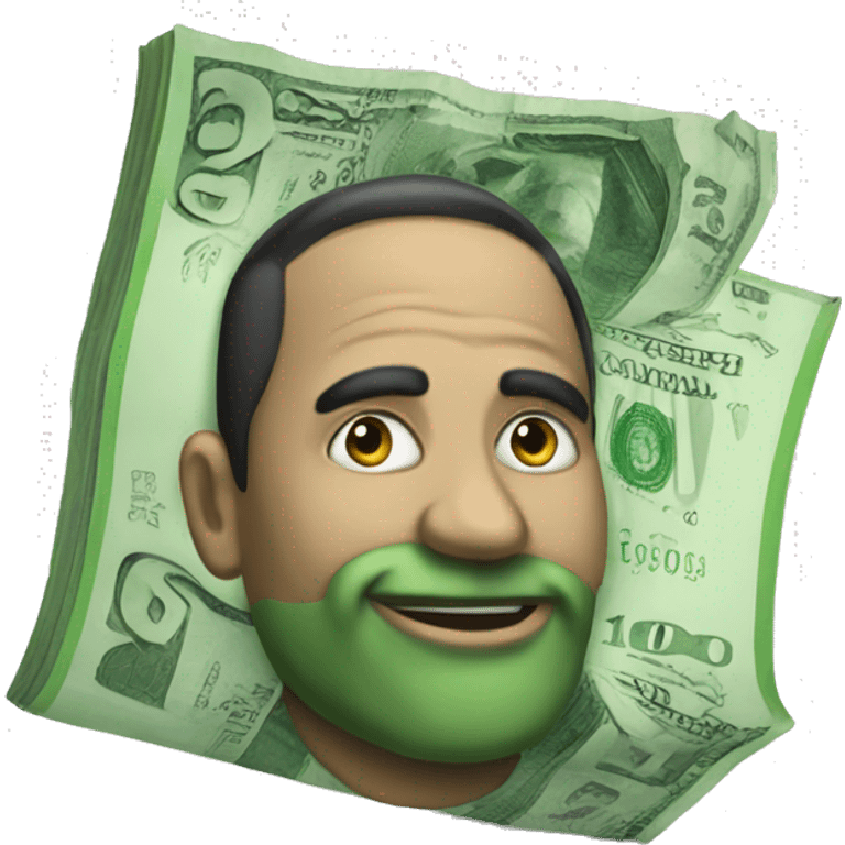 Green money emoji