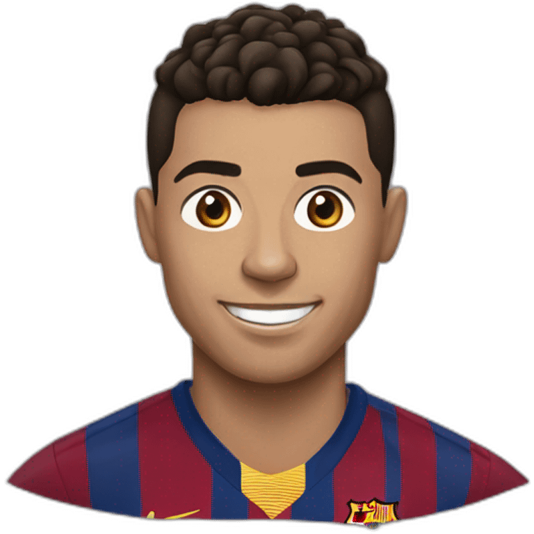 Ronaldo Barcelone emoji