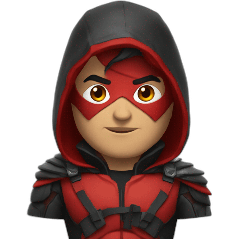 Red hood emoji