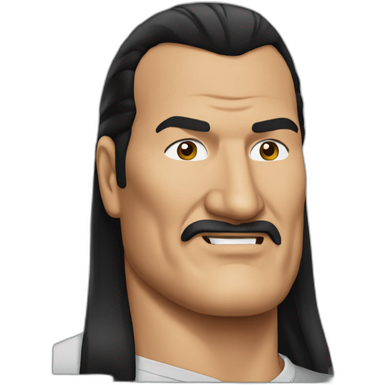 steven-seagal cartoon wearing shirt emoji