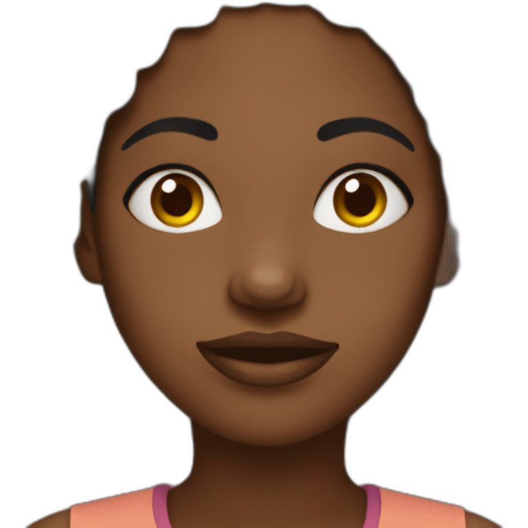 african woman emoji