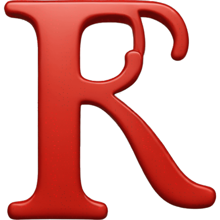 Red letter "R" emoji