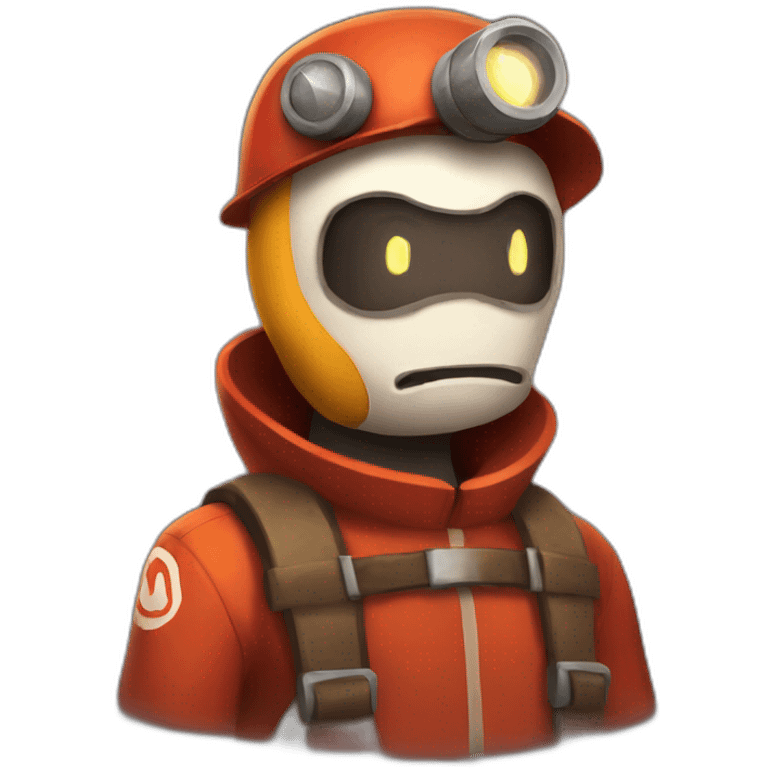 Pyro from Team fortress 2 emoji