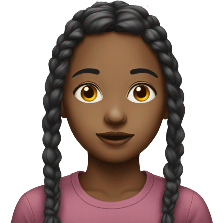 realistic portrait of girl emoji