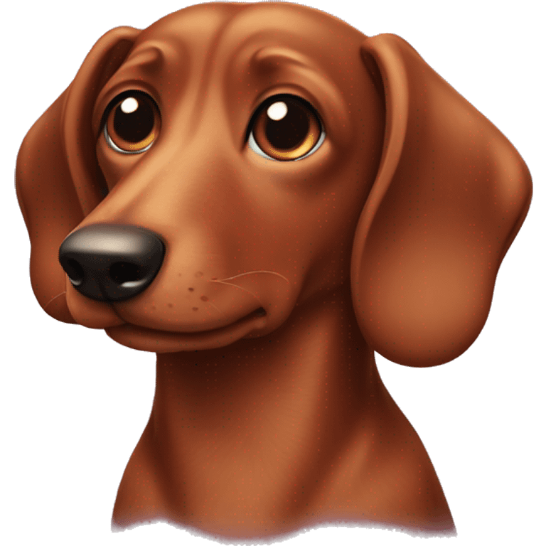 brown sausage dog  emoji