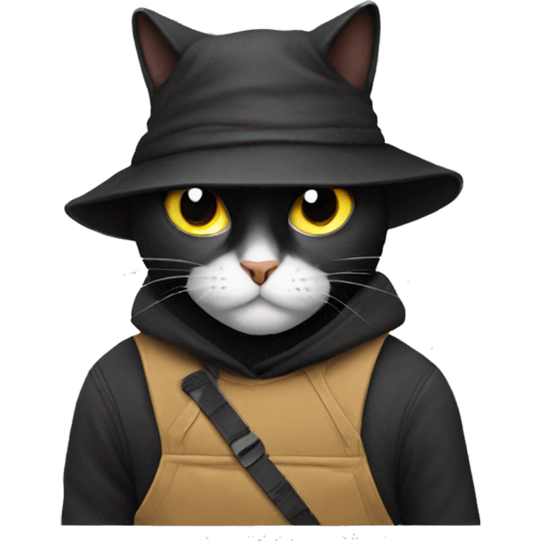 cat as robber  emoji