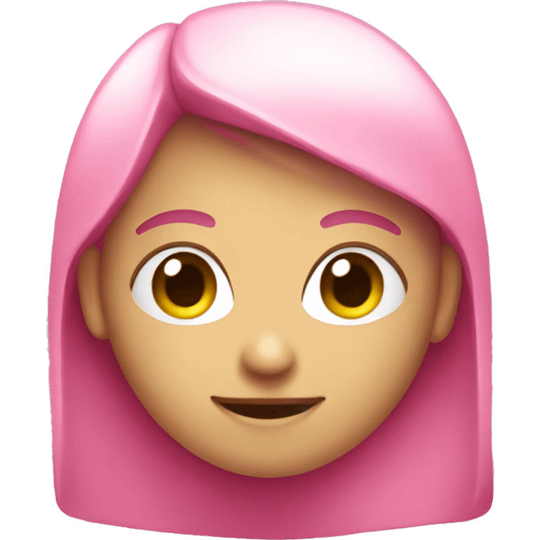 Pink message icon emoji