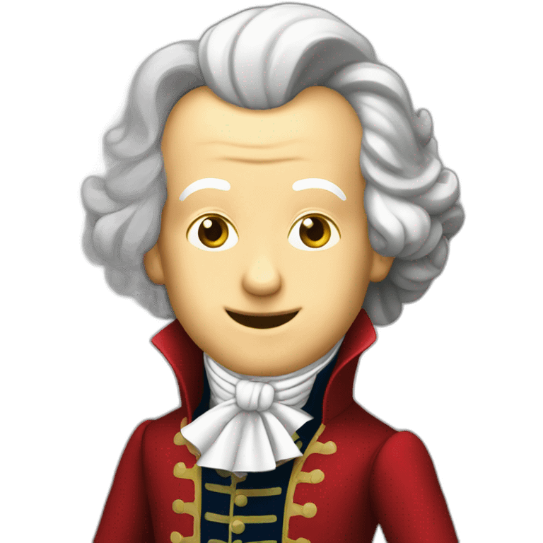 Mozart raving  emoji