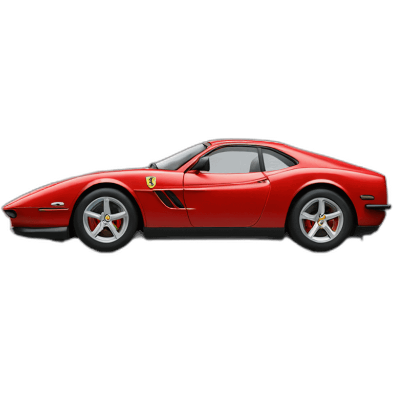 Red Ferrari monza emoji