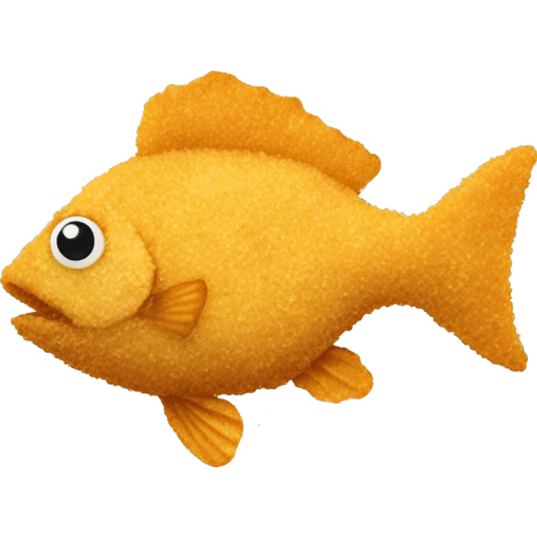 fish baked in breadcrumbs emoji