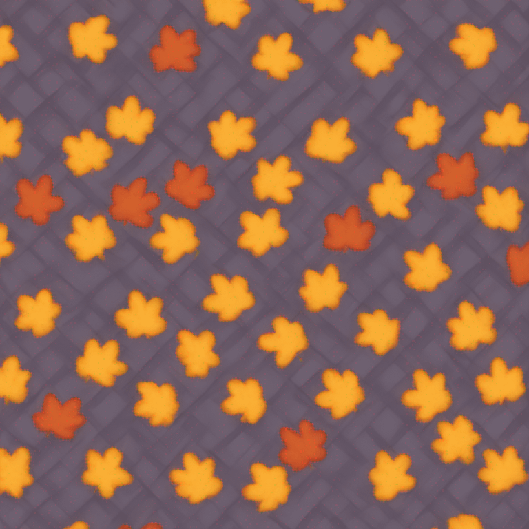 A fall blanket  emoji