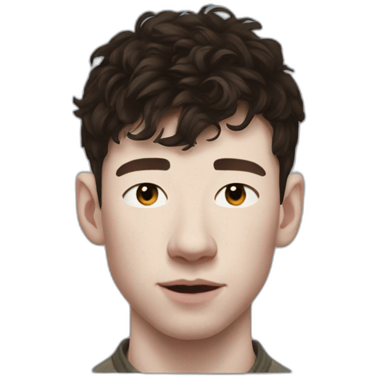 barry keoghan portrait face emoji