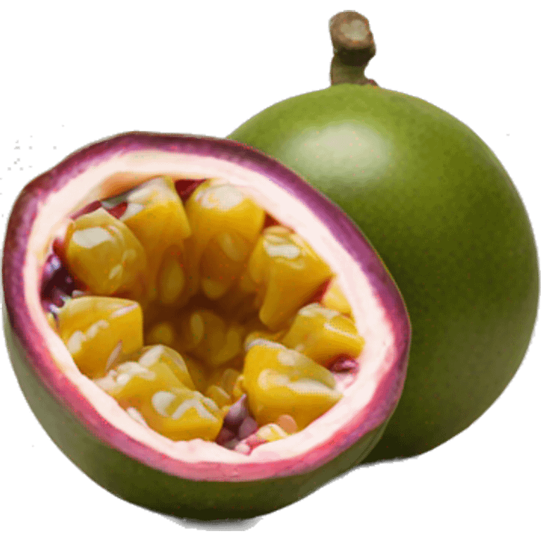 Passion fruit emoji