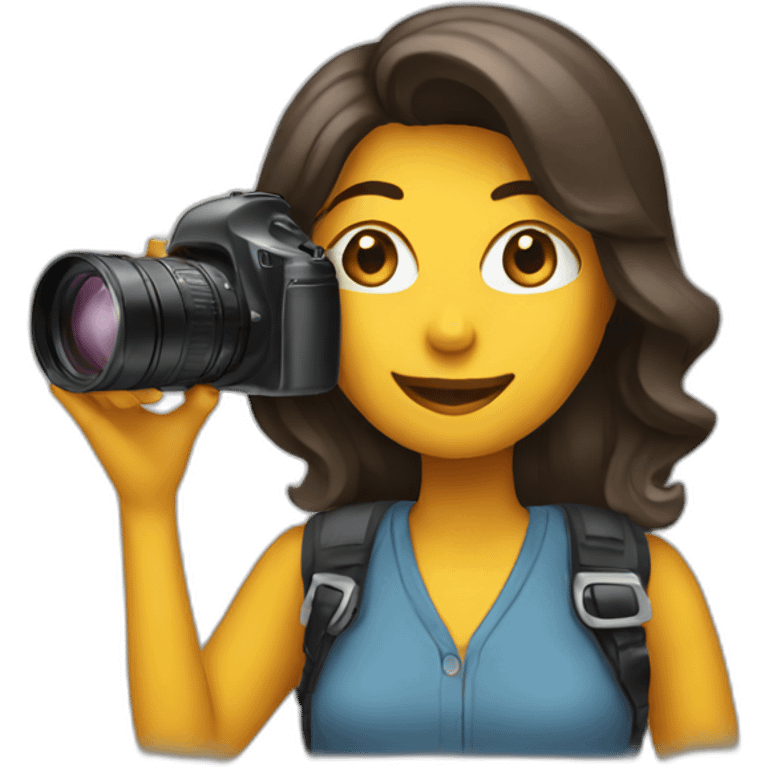 Woman photographer emoji